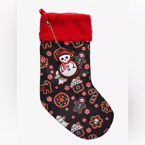 Sinister Sweets Nylon‎ Stocking Hot Topic Christmas Holiday